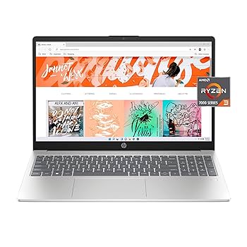 HP 8GB　256GB SSD i5 HP 15.6 inch Windows Laptop Intel Core i5-1235U 8GB RAM